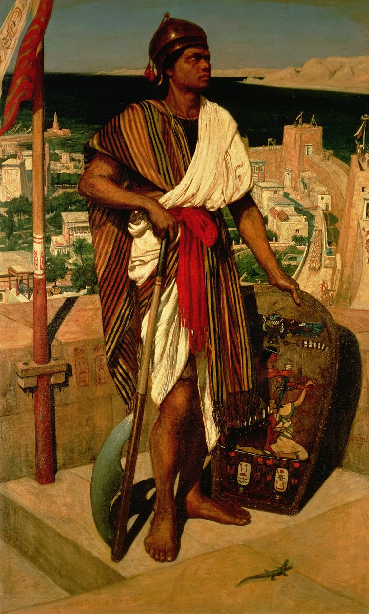 På vagt i faraoernes tid af Edward John Poynter