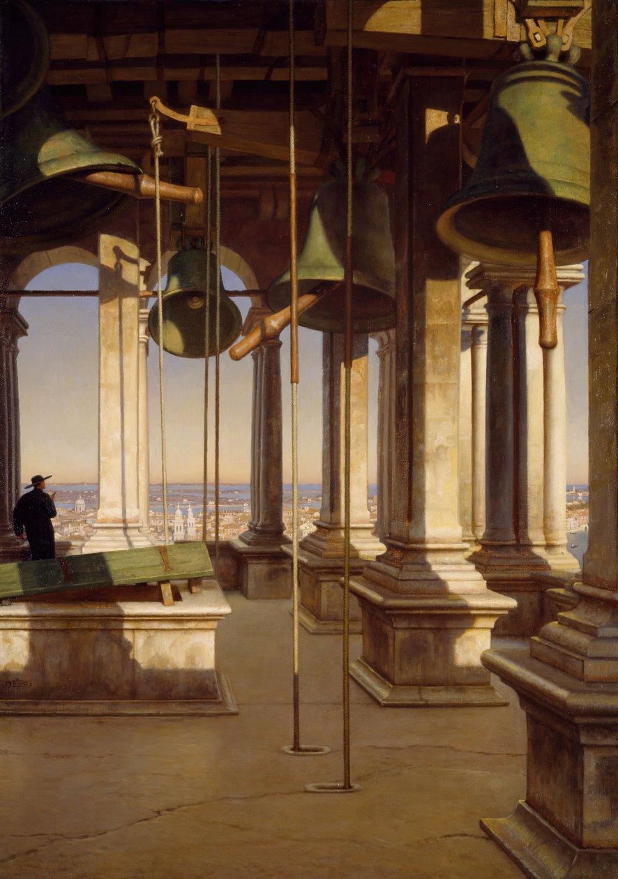 Markusklokkerne, Venedig, 1903. af Edward John Poynter