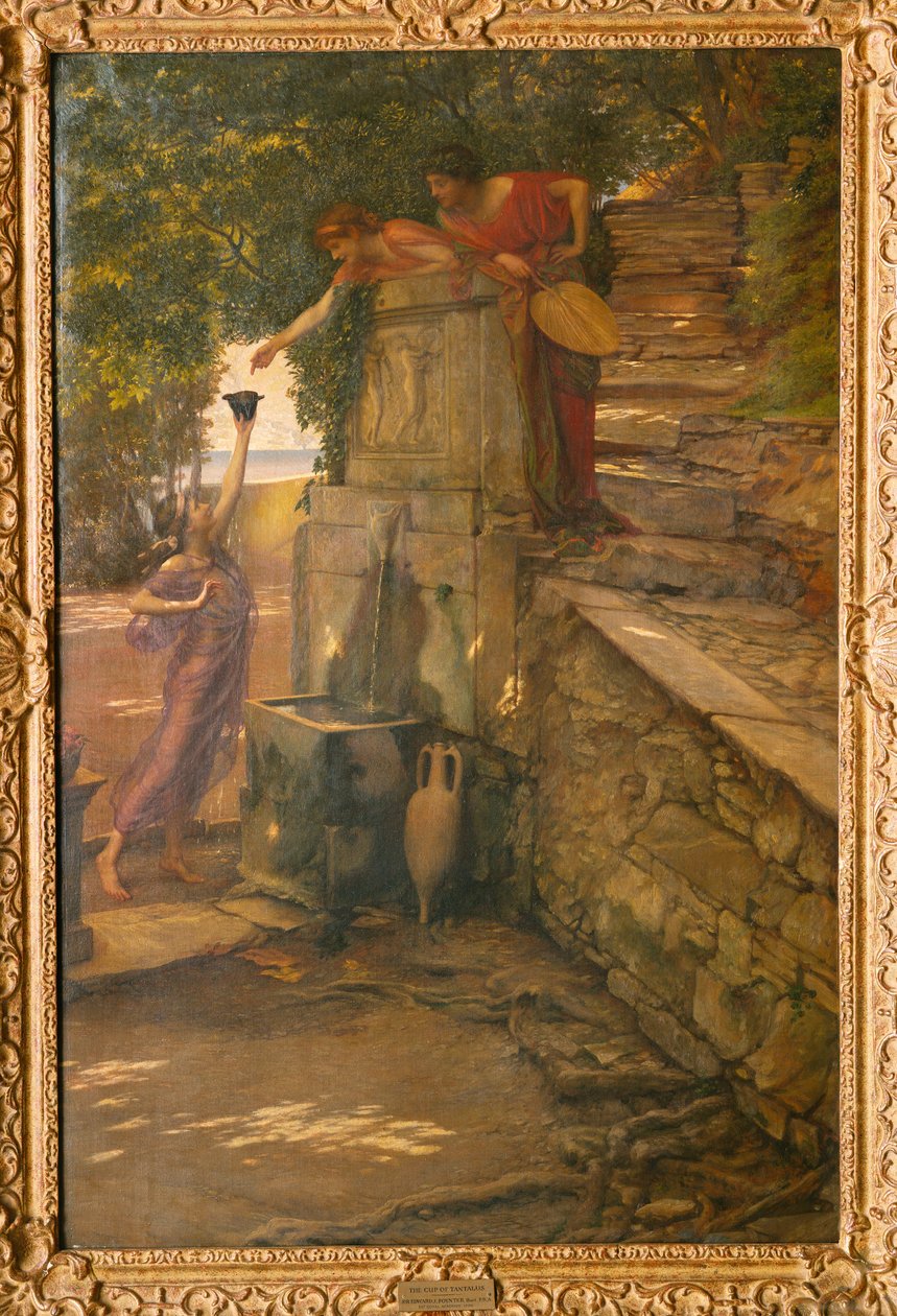 Tantalus bæger af Edward John Poynter