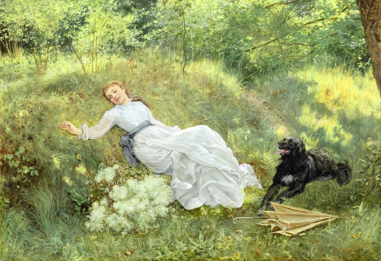 En sommereftermiddag af Edward Killingworth Johnson