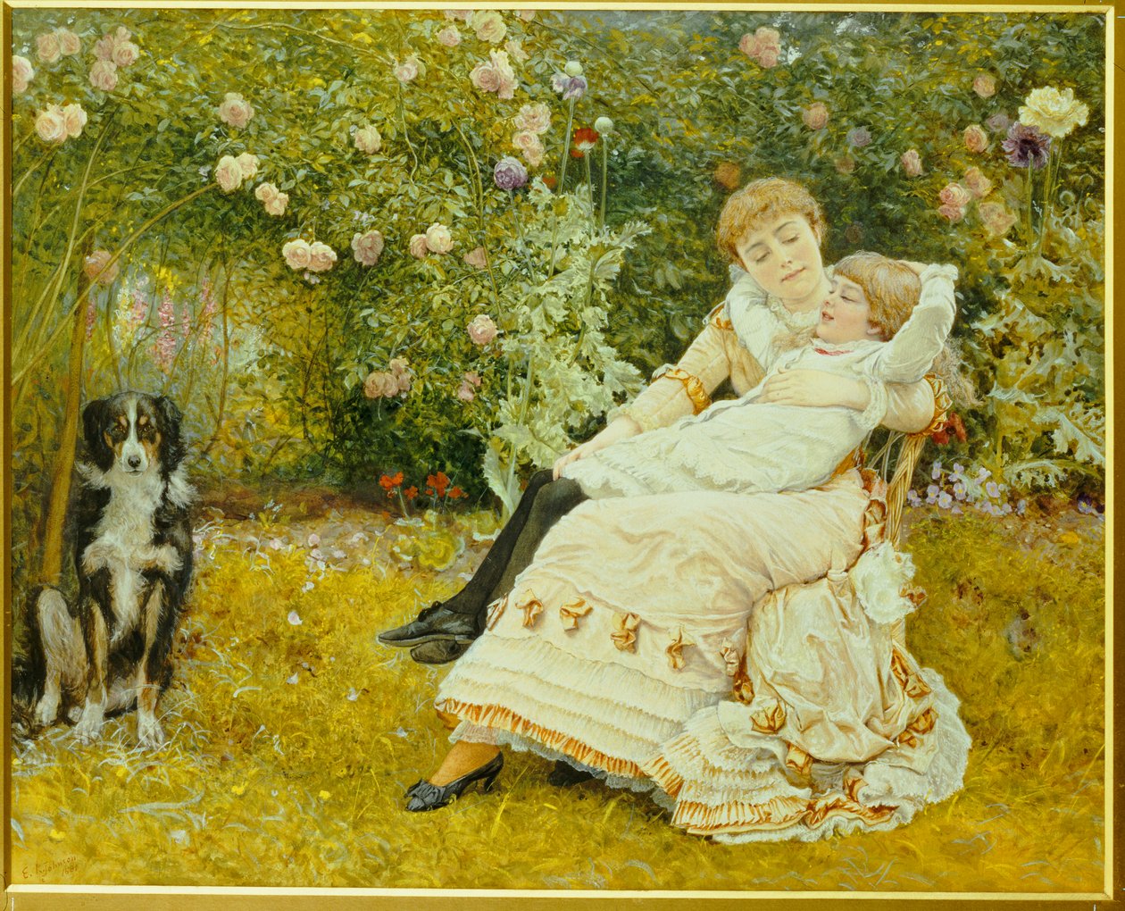 Behagelige timer, 1881 af Edward Killingworth Johnson