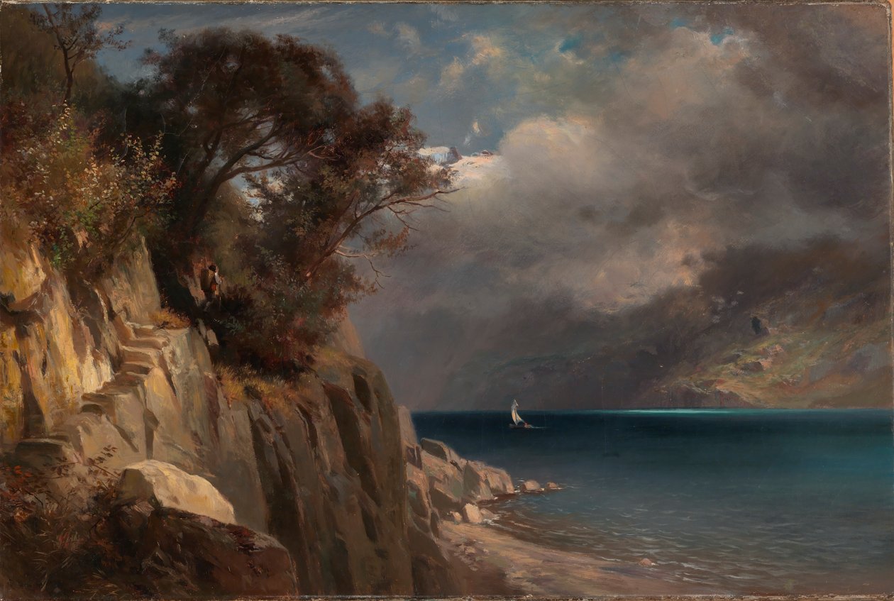 Søscene, 1875. af Edward L. Custer