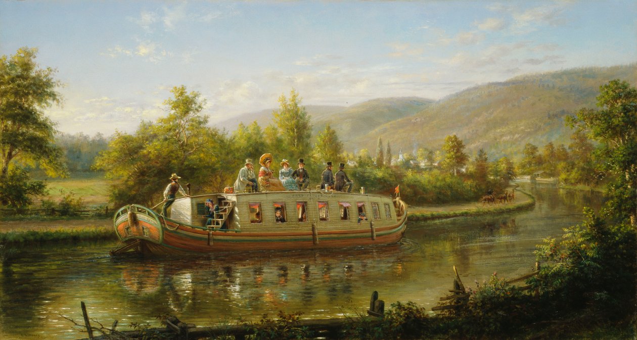 Tidlige dage med hurtig transit, af Edward Lamson Henry