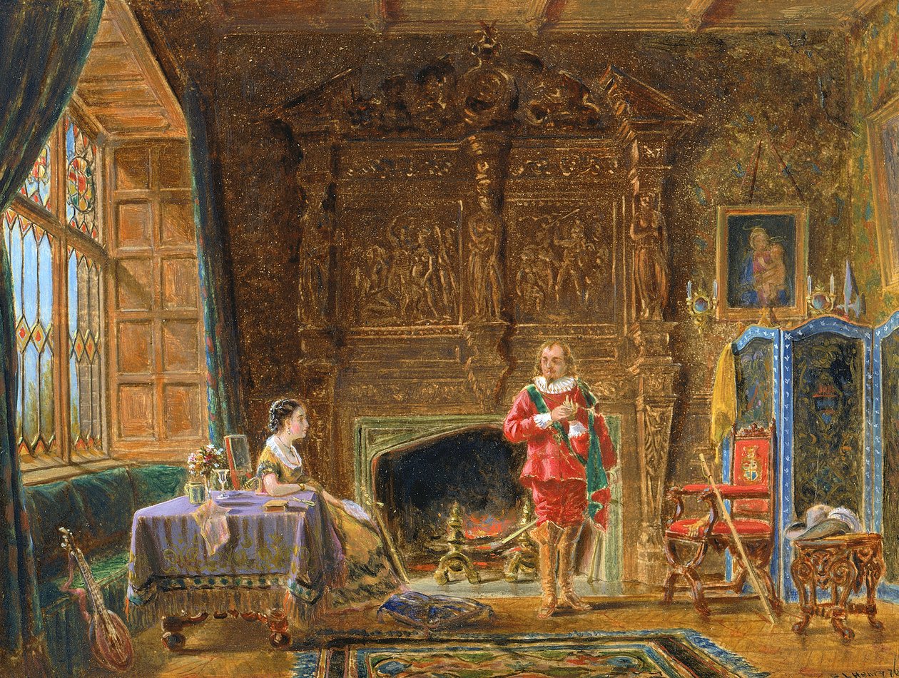 Interiør, 1870. af Edward Lamson Henry