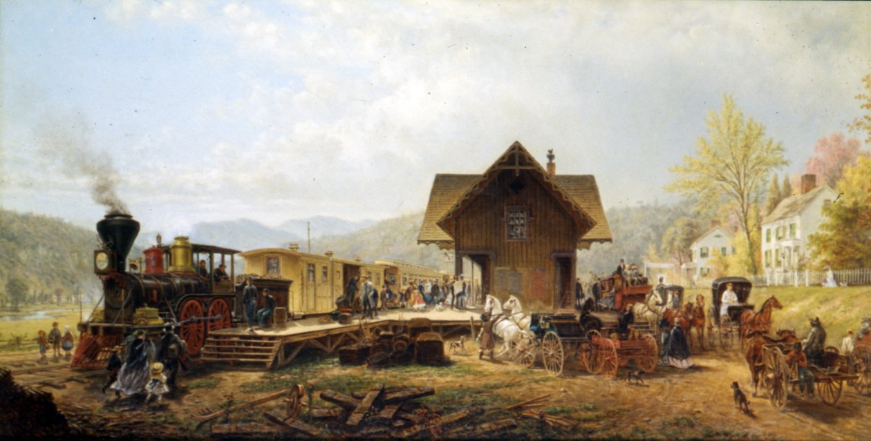 945-toget af Edward Lamson Henry