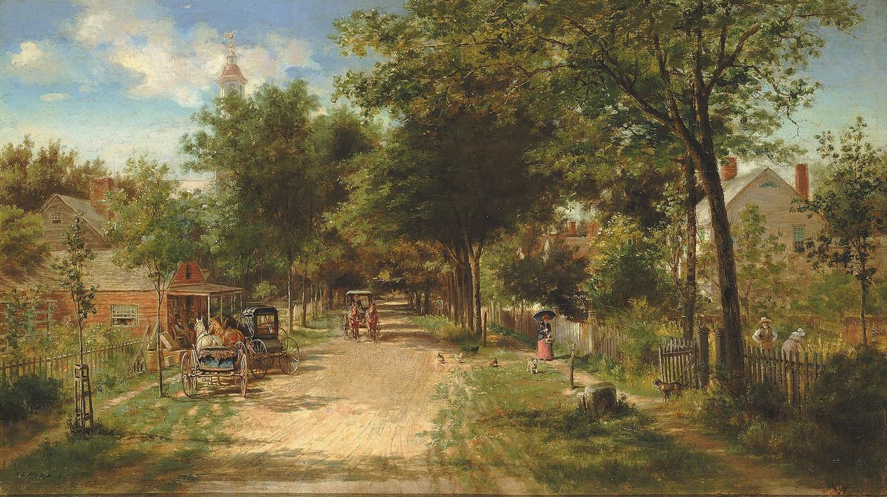 The Country Store af Edward Lamson Henry