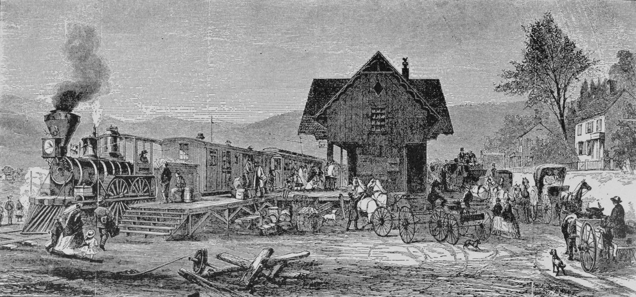 The Village Depot, illustration fra 