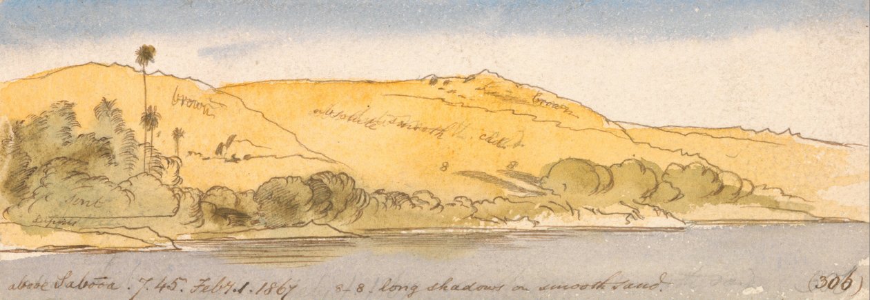 Over Sabooa af Edward Lear