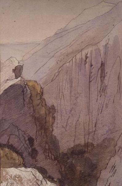 Athos af Edward Lear