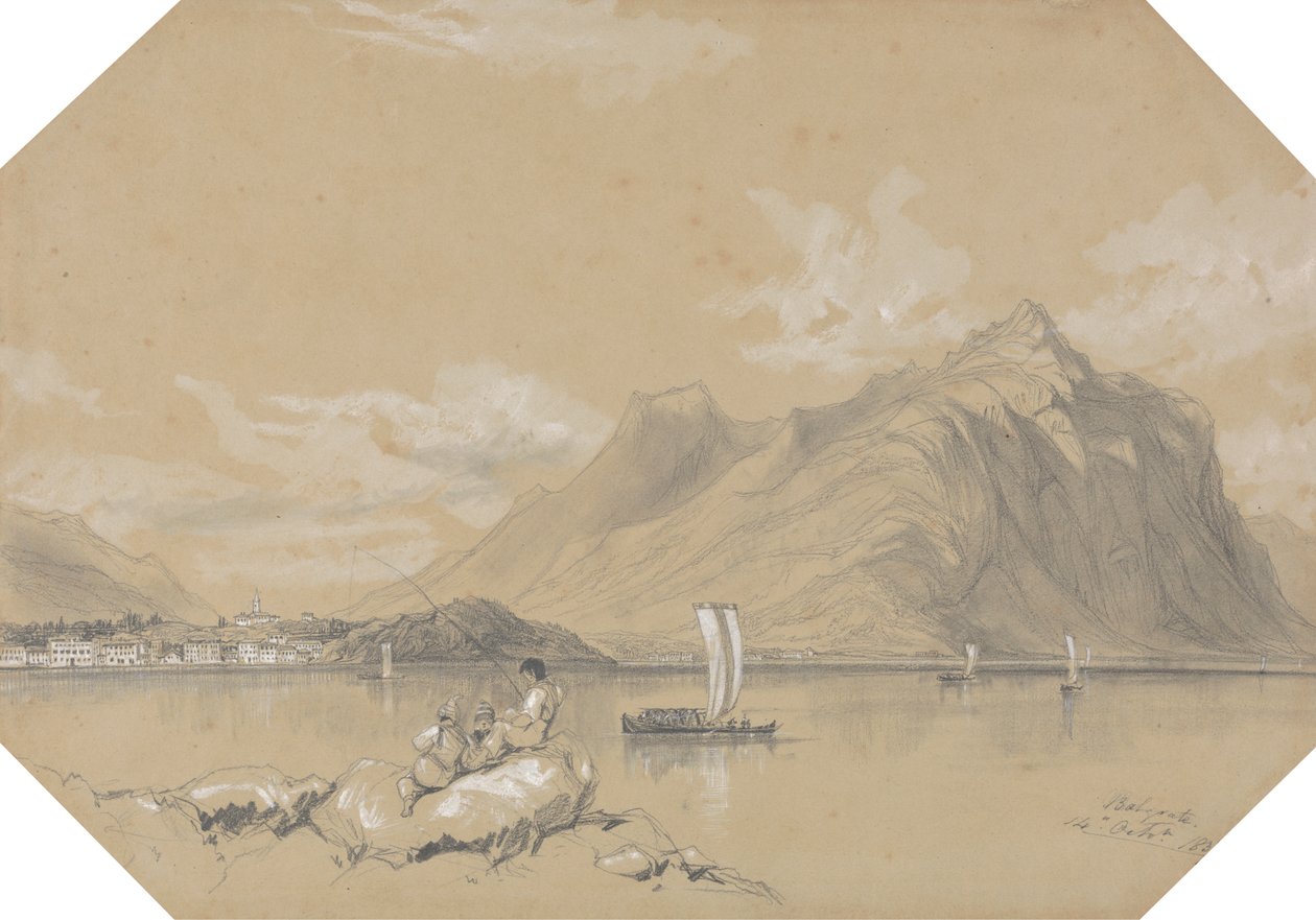 Balgrate. 14. oktober. 1837 af Edward Lear