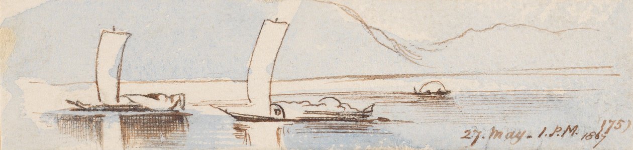Både, kl. 13.00, den 27. maj 1867 (175) af Edward Lear