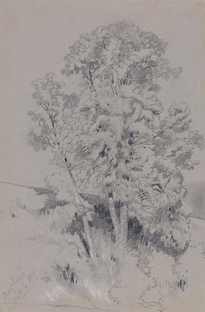 Burpham, 4. oktober 1834 af Edward Lear