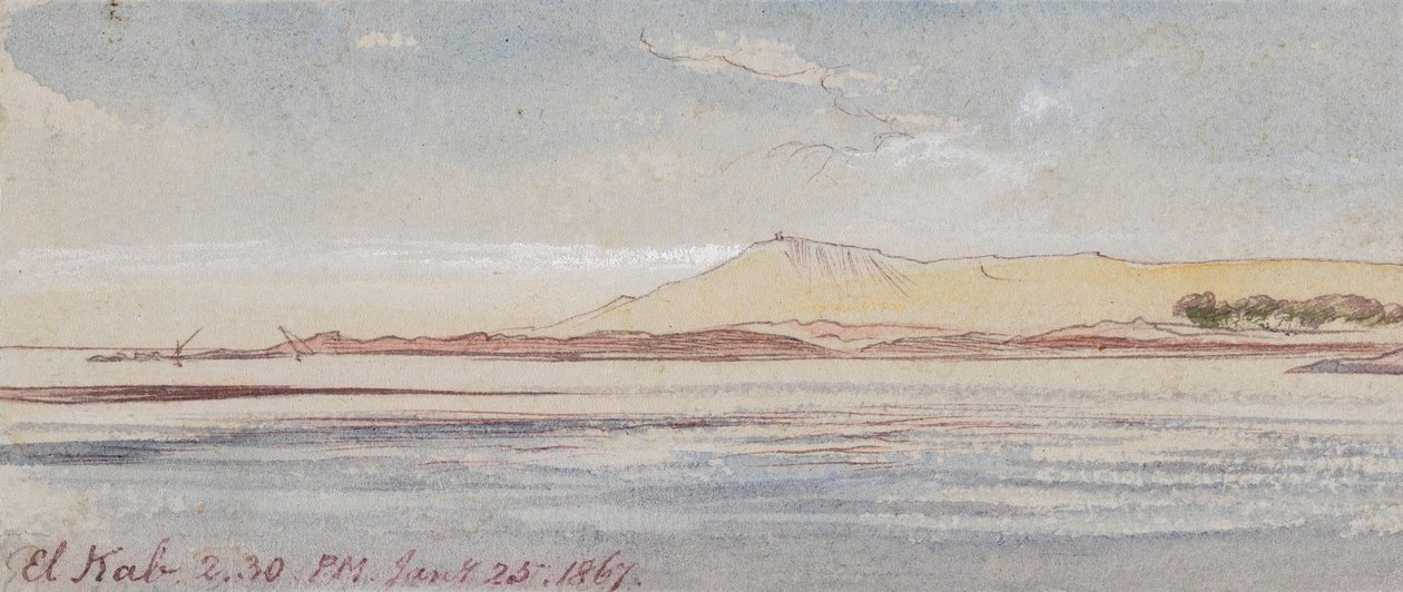 El Kab; kl. 14.30, den 25. januar 1867 af Edward Lear