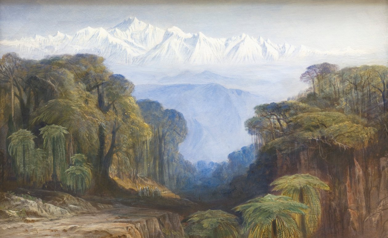 Kinchinjunga af Edward Lear
