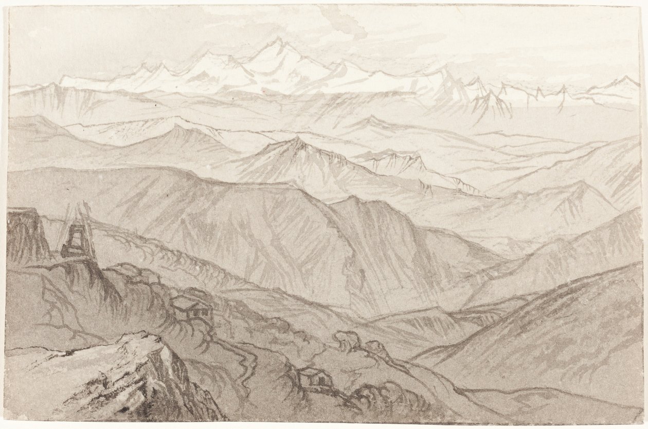 Mount Kinchinjunga (All Things Fair) af Edward Lear