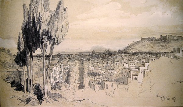 Napoli af Edward Lear