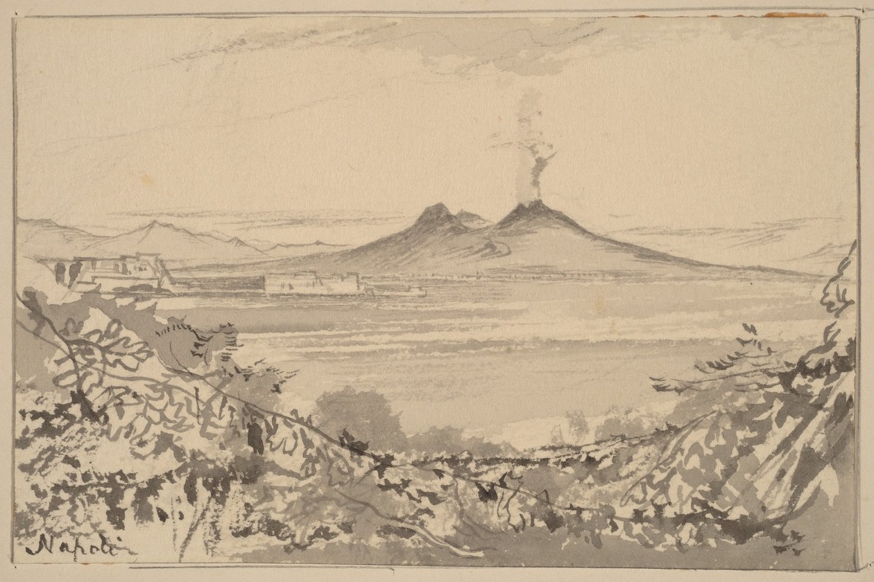 Napoli af Edward Lear