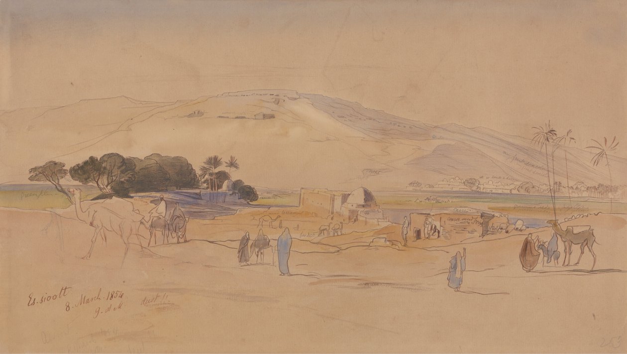 Oasis Village af Edward Lear