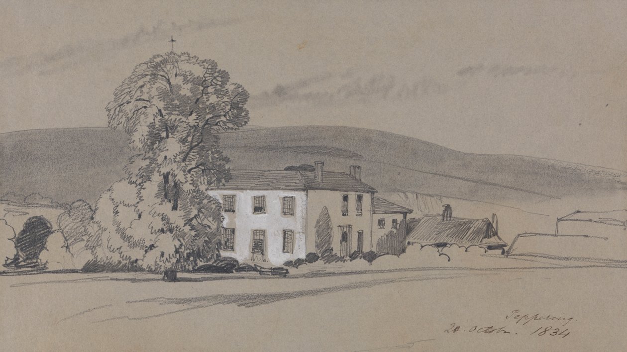 Pebering. 20 oktober. 1834 af Edward Lear