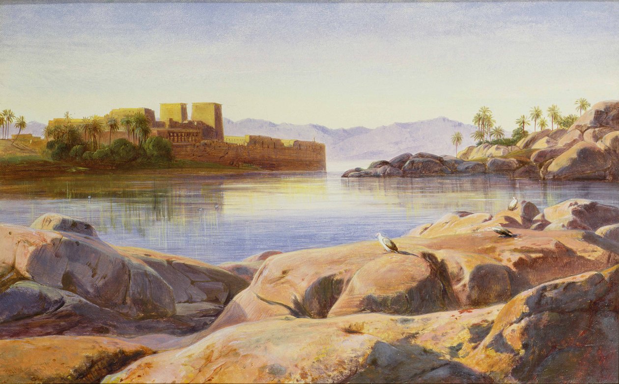 Philae ved Nilen af Edward Lear