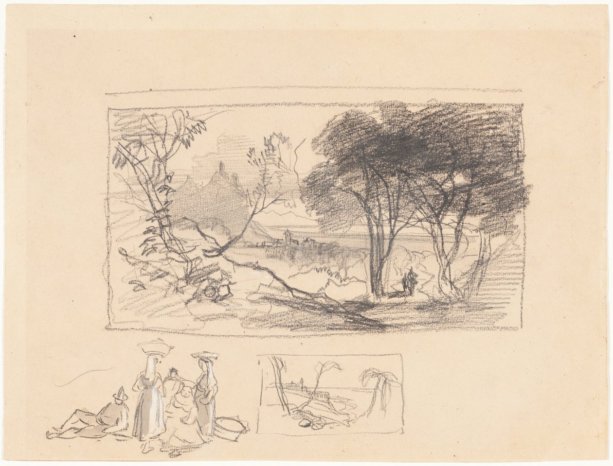 Skitser fra Italien [forsiden] af Edward Lear