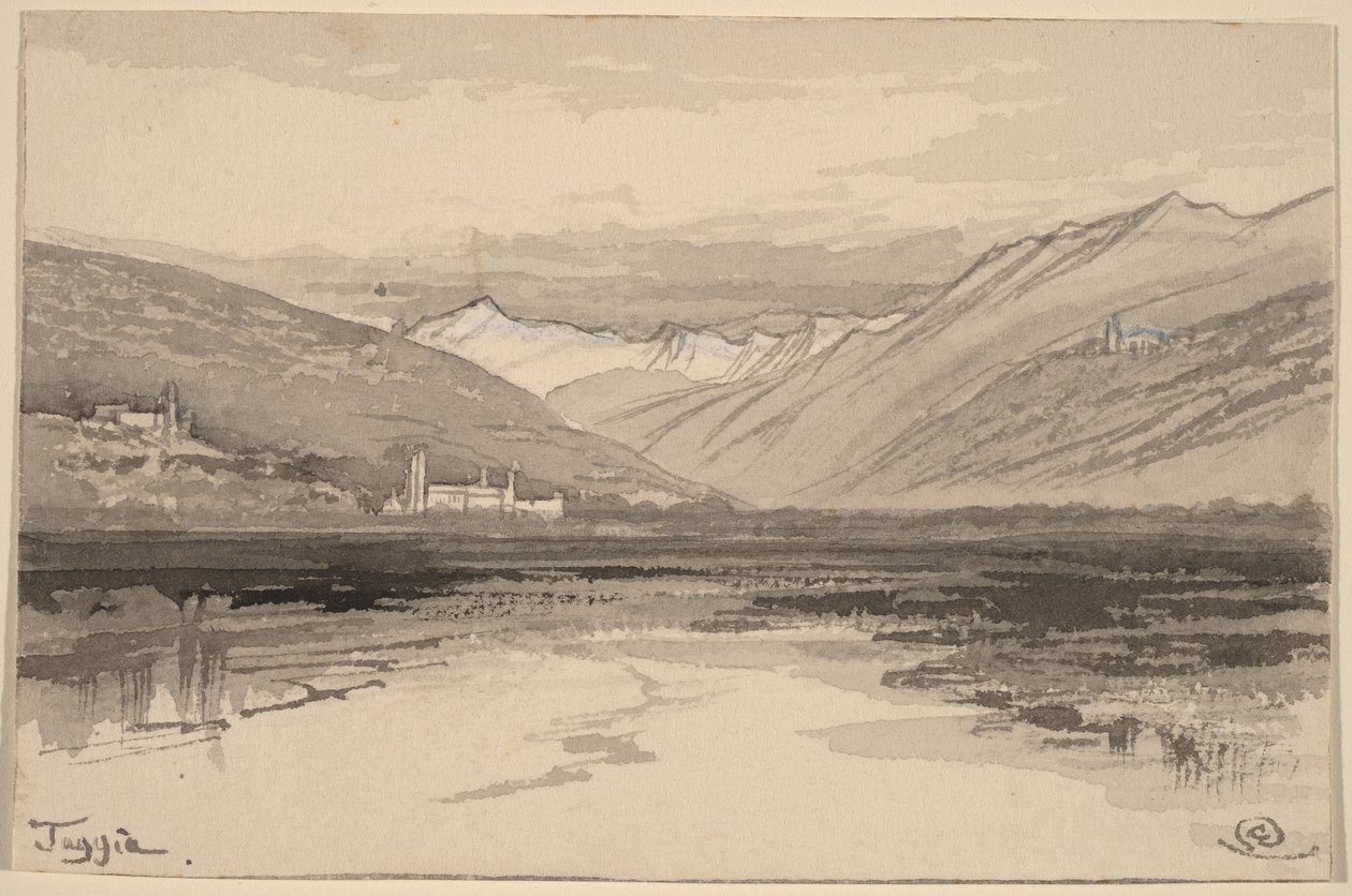 Taggia af Edward Lear