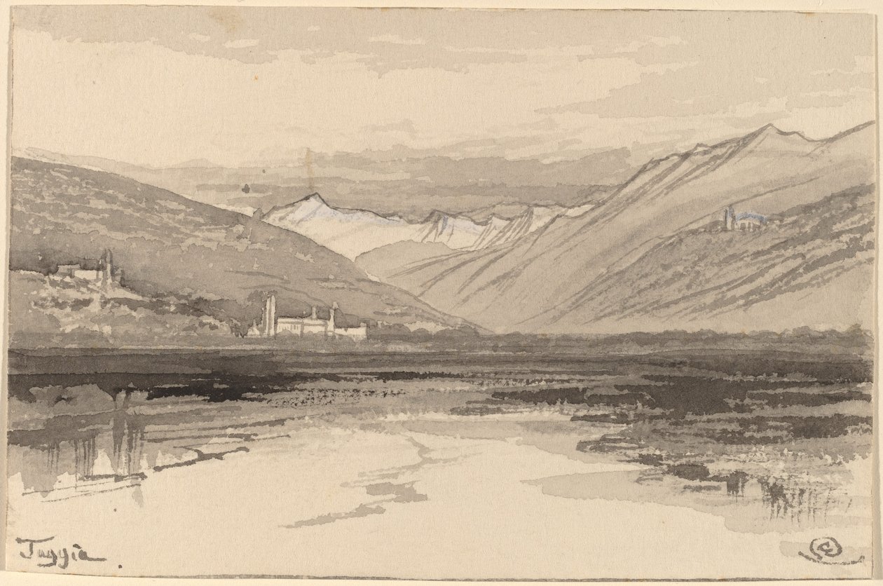 Taggia, 18841885. af Edward Lear