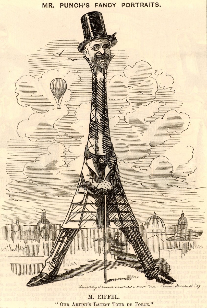 ""(Alexandre) Gustave Eiffel (1832-1923) fransk civilingeniør af Edward Linley Sambourne