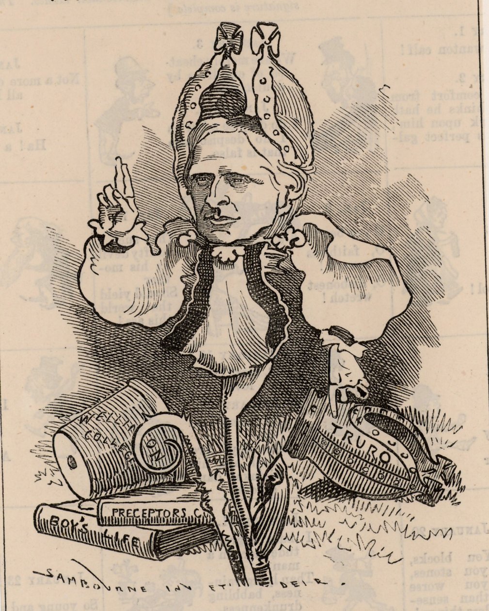 Edward White Benson af Edward Linley Sambourne