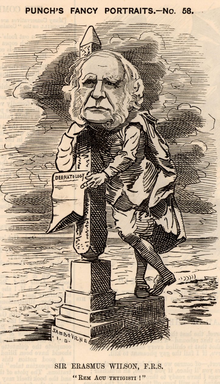 Erasmus Wilson (1809-1884) af Edward Linley Sambourne