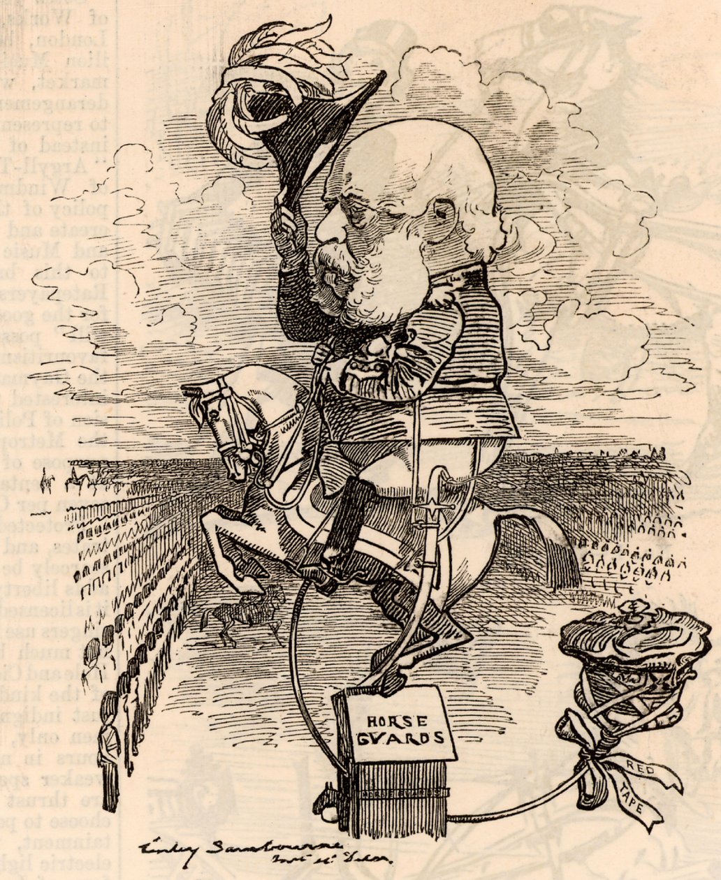 George William Frederick Charles (1819-1904) af Edward Linley Sambourne