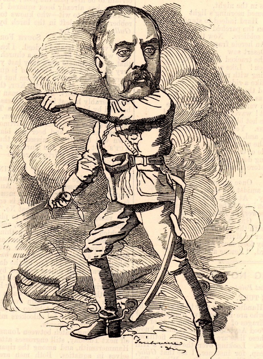 Gerald Graham (1831-1899) engelsk hærofficer, der tjente i Royal Engineers af Edward Linley Sambourne