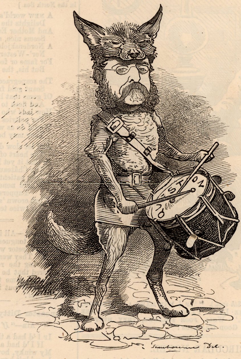 Henry Drummond Charles Wolff (1830-1908) af Edward Linley Sambourne