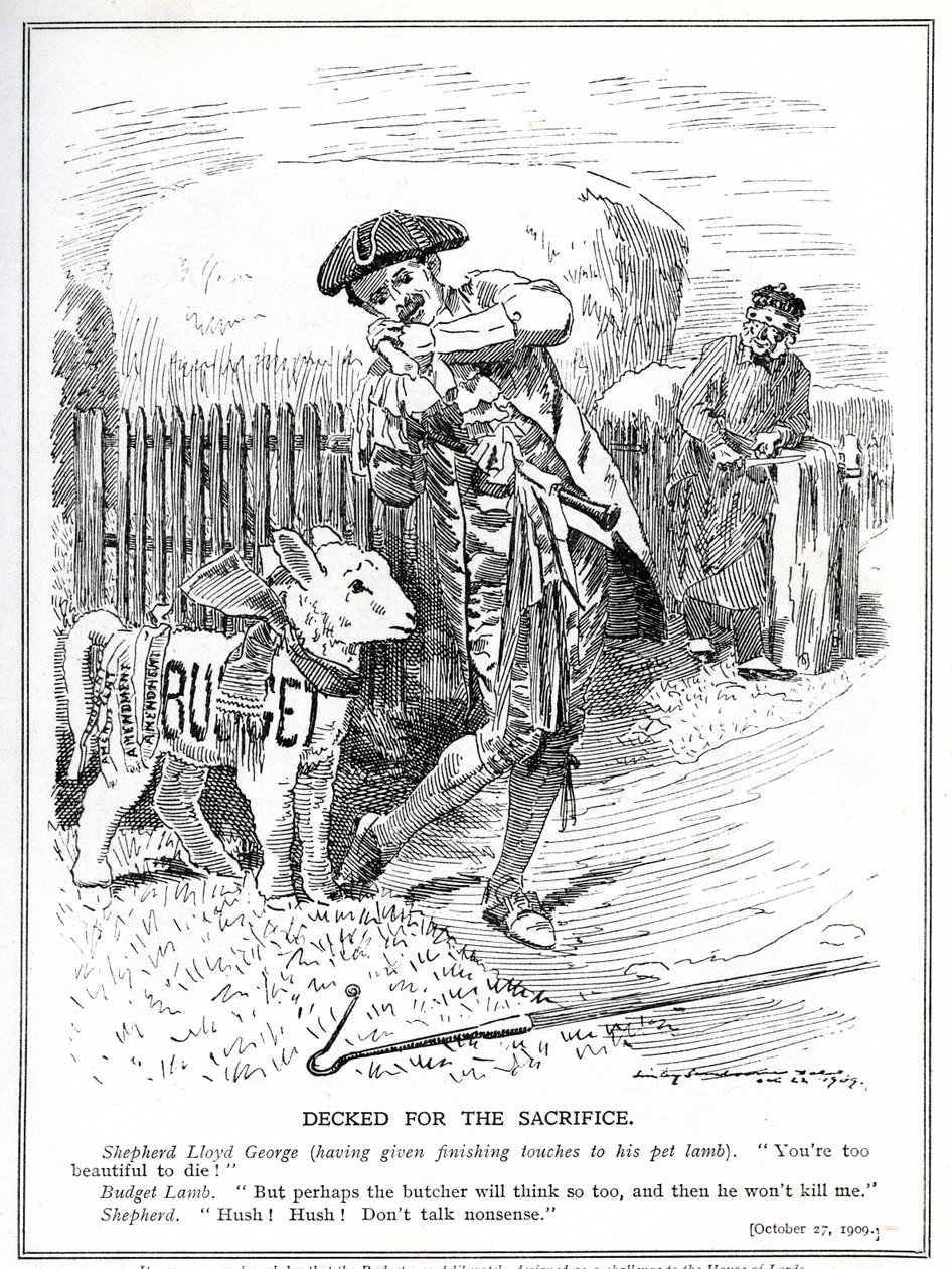 Lloyd George forbereder sig på at sende sit "kæledyrslam", "People