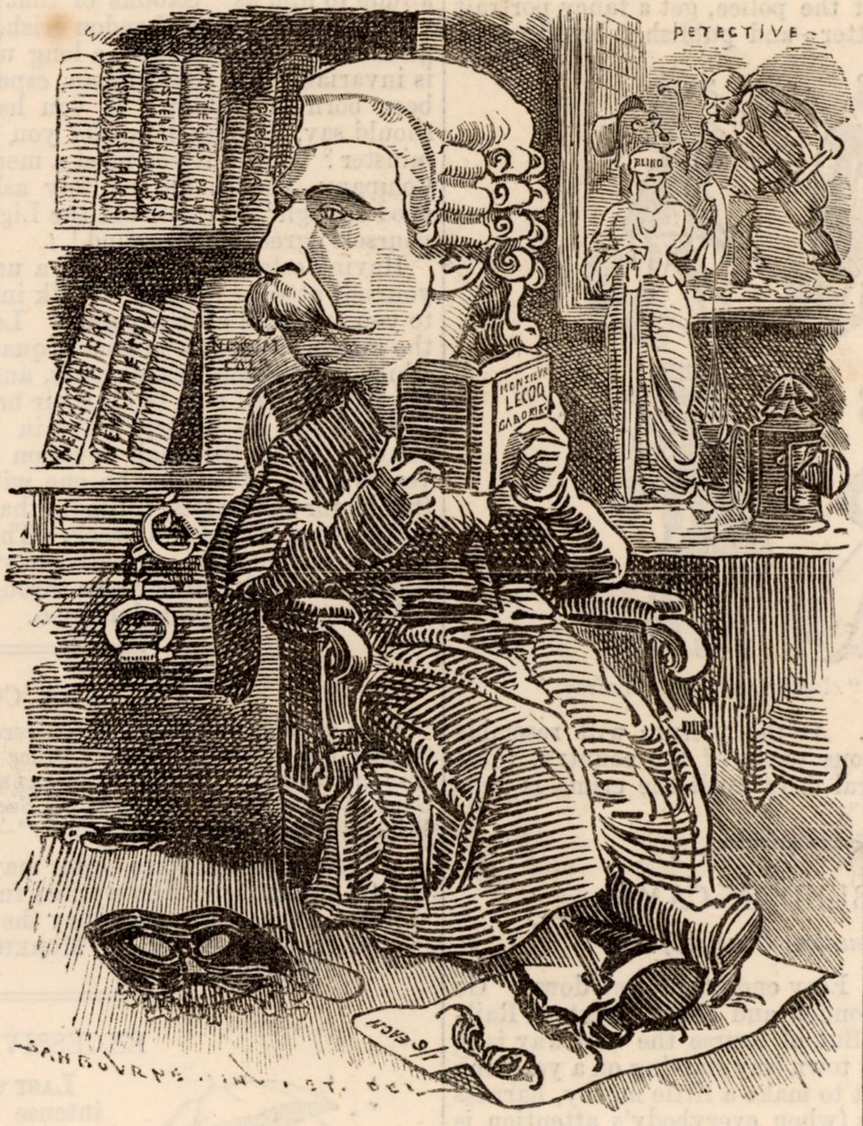 Portræt af Howard Vincent af Edward Linley Sambourne