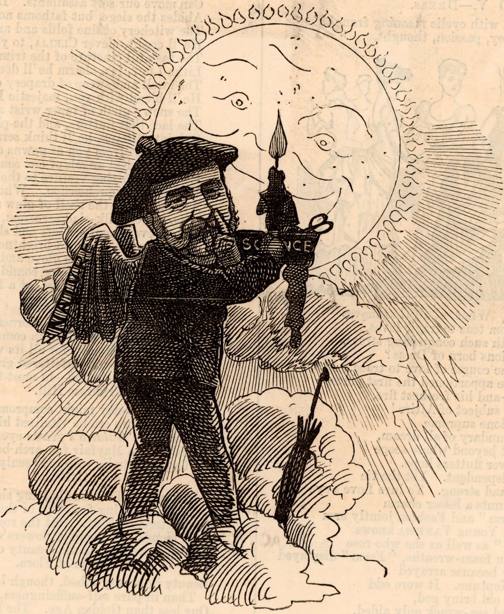 Portræt af Joseph Norman Lockyer af Edward Linley Sambourne
