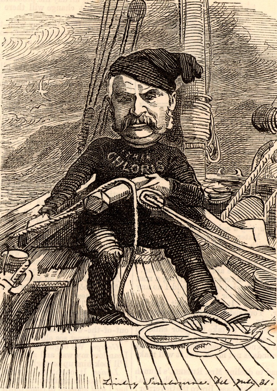 William Schwenck Gilbert (1836-1911) af Edward Linley Sambourne