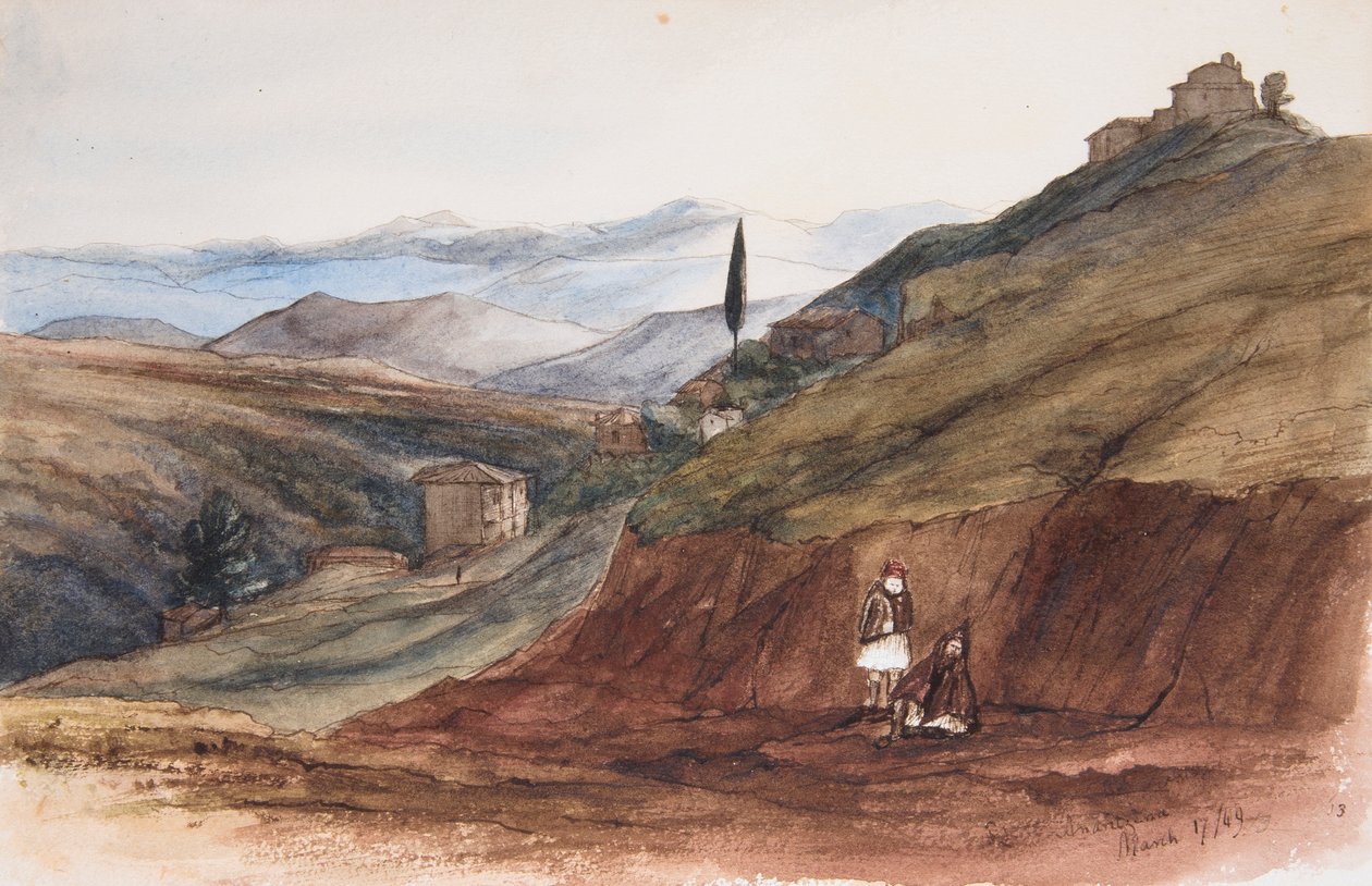 Andritzena af Edward & Lushington Franklin (1823 1901) Lear