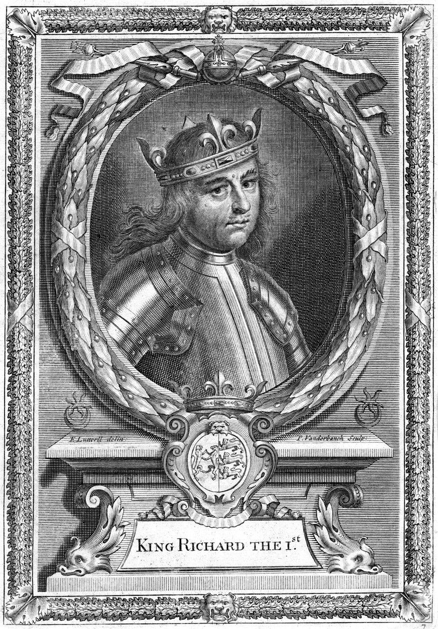 Richard I, konge af England. af Edward Lutterell