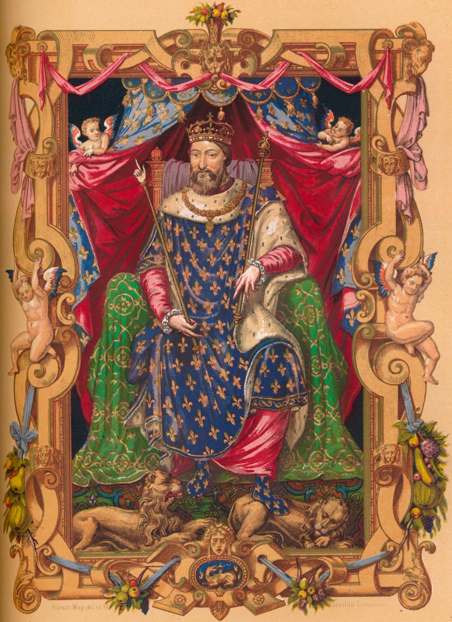 Kong Frans I af Frankrig, 1500-tallet, 1849. af Edward May