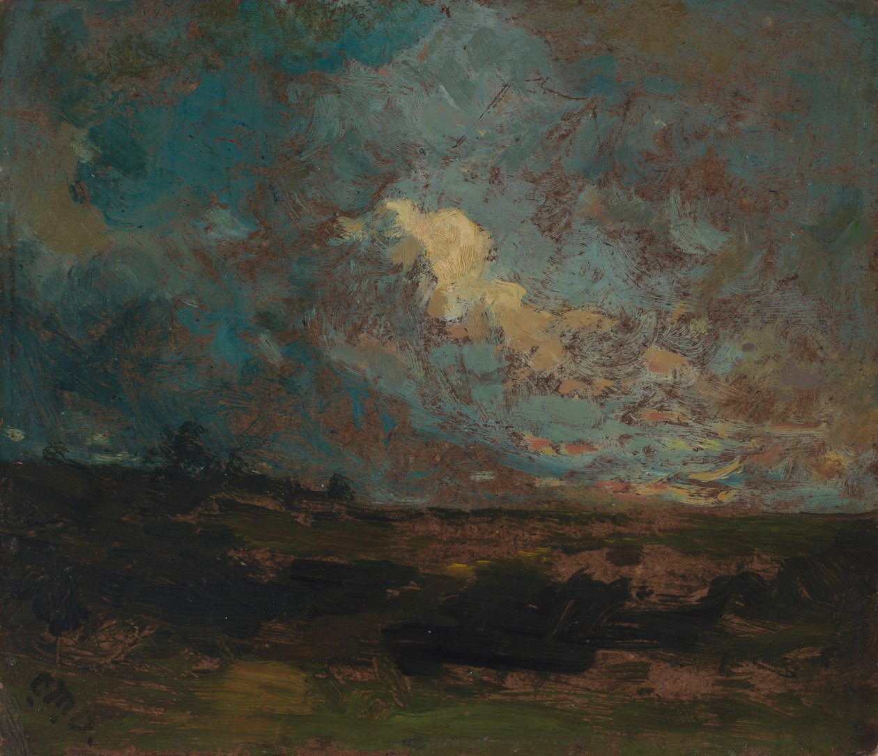 Efter brusebadet af Edward Mitchell Bannister