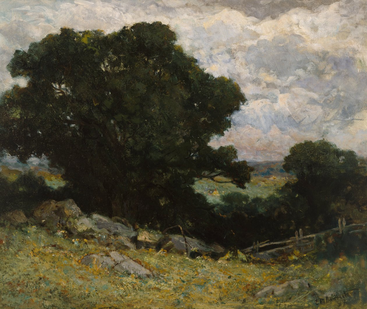 Landskab af Edward Mitchell Bannister