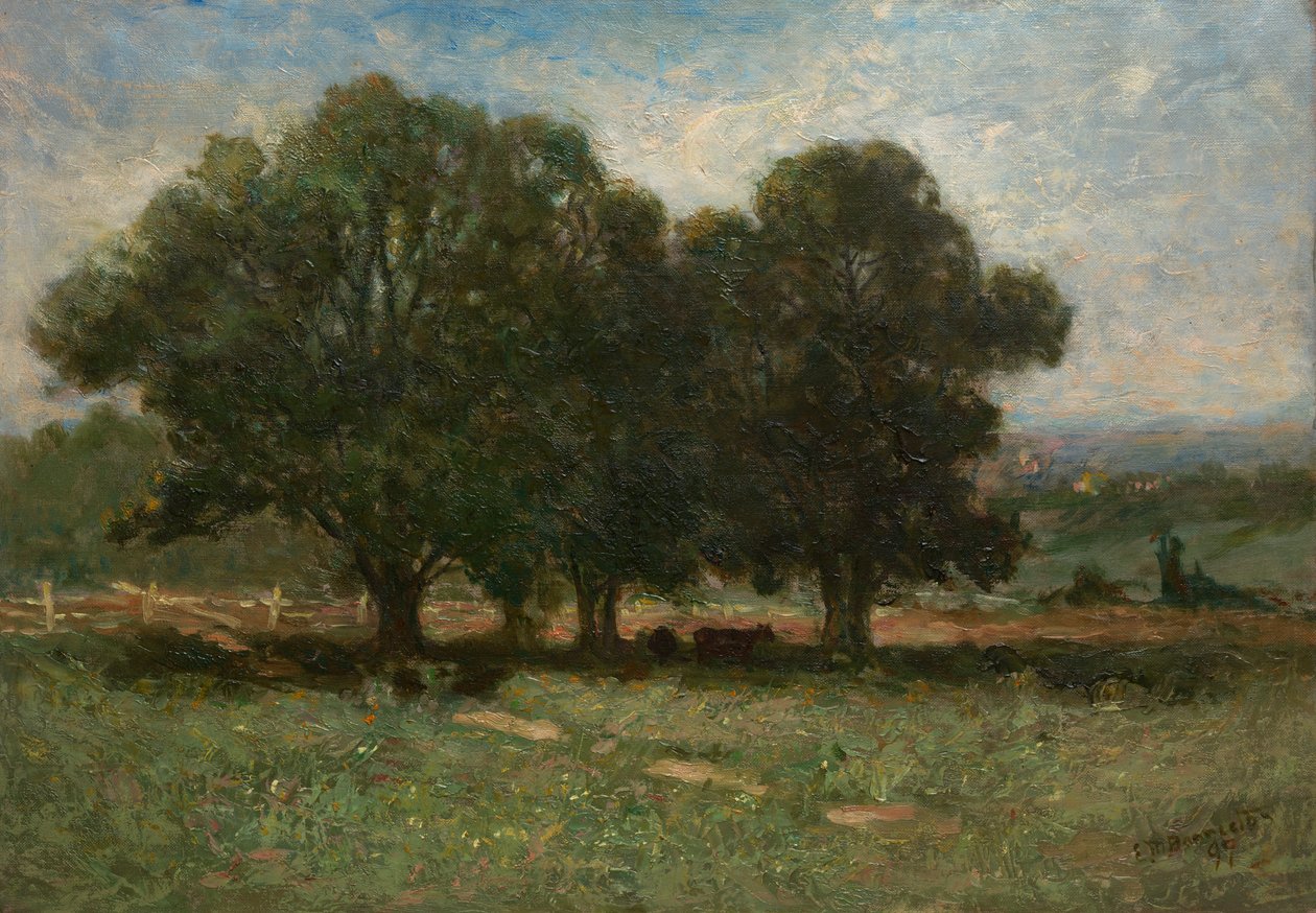 Landskab, 1899. af Edward Mitchell Bannister