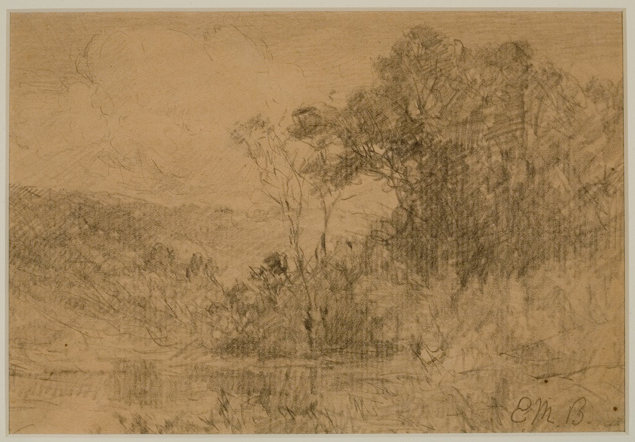 Landskab, skov (#36) c. 1880
