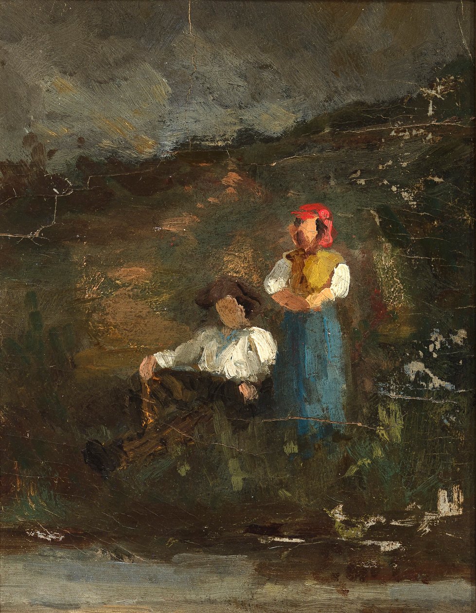 Repose af Edward Mitchell Bannister