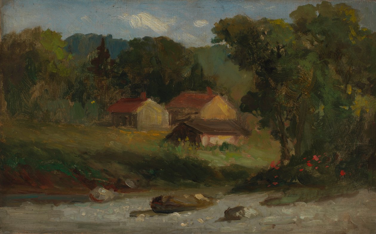Rocky Farm, Newport af Edward Mitchell Bannister
