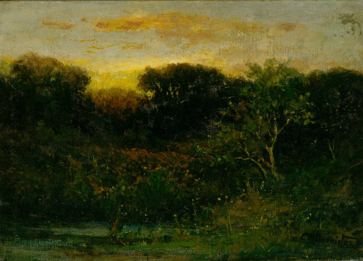 Solopgang af Edward Mitchell Bannister