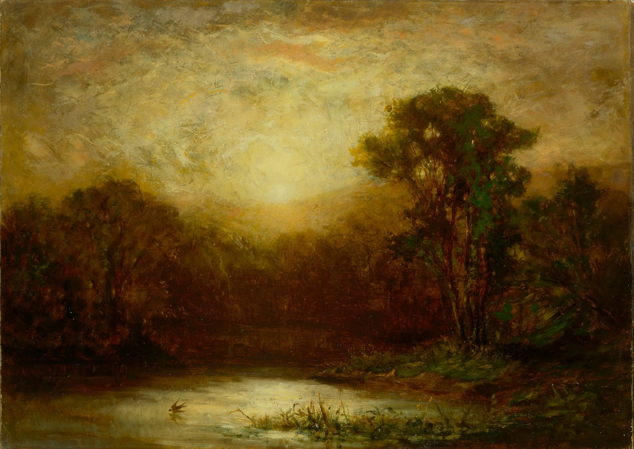 Solnedgang af Edward Mitchell Bannister