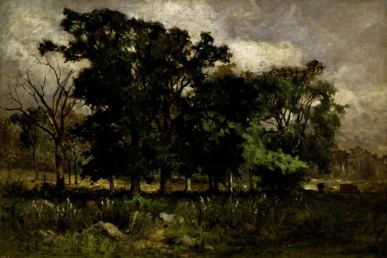 Trælandskab, 1877. af Edward Mitchell Bannister