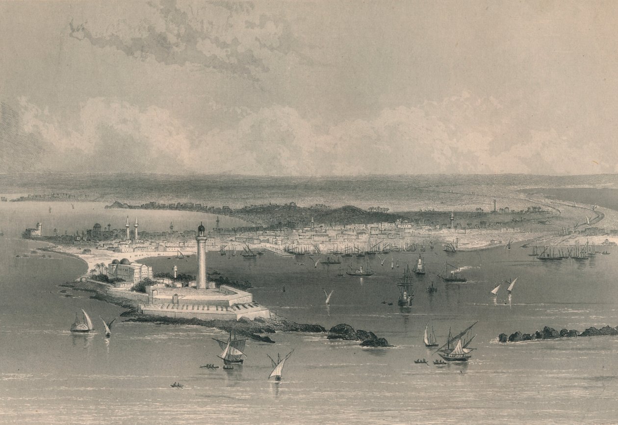 Alexandria, midten af slutningen af det 19. århundrede. af Edward Paxman Brandard